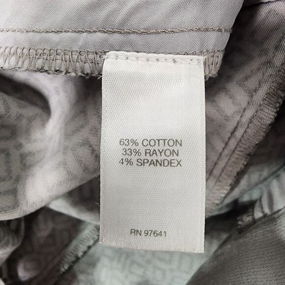 J. Jill Womens Essential Slim Ankle Pants Stretch Pull On Zinc Gray Black Size 4 - Picture 10 of 12